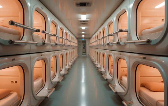 Capsule hotel - Fonte Corporate+ - themagazinetech.com