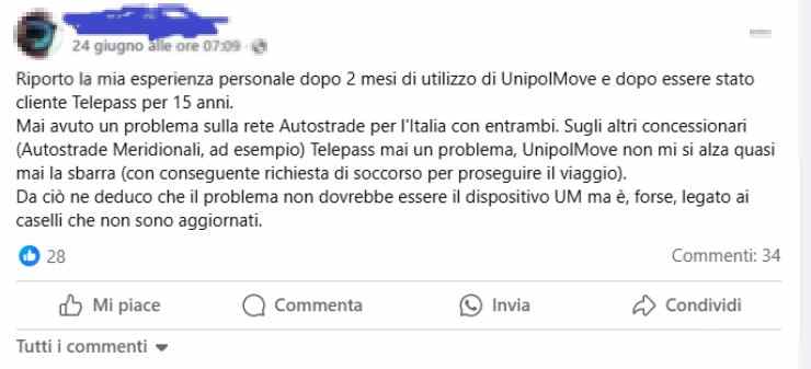 Commento unipolmove